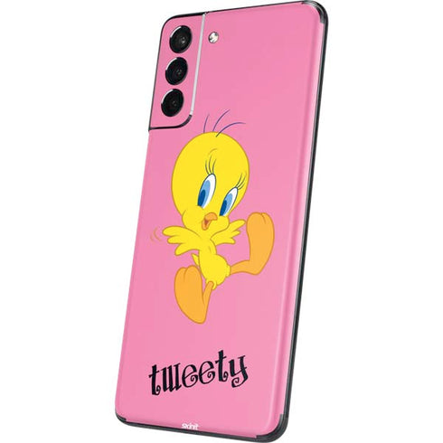 Looney Tunes Tweety Pinky Galaxy S21 Plus 5G Skin